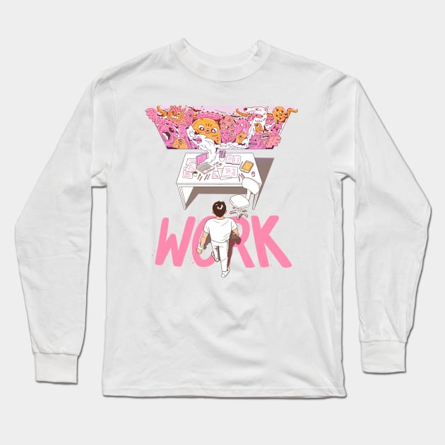 Work Long Sleeve T-Shirt by geolaw